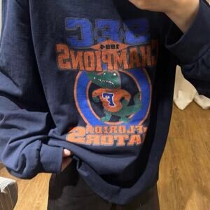 Korean Oversized Graphic Long Sleeve Tee